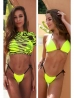 három részes neon bikini