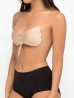 láthatatlan fűzős push-up melltartó