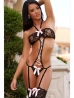 csipkés fűzős body
