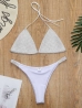 szexi strasszköves tangás bikini